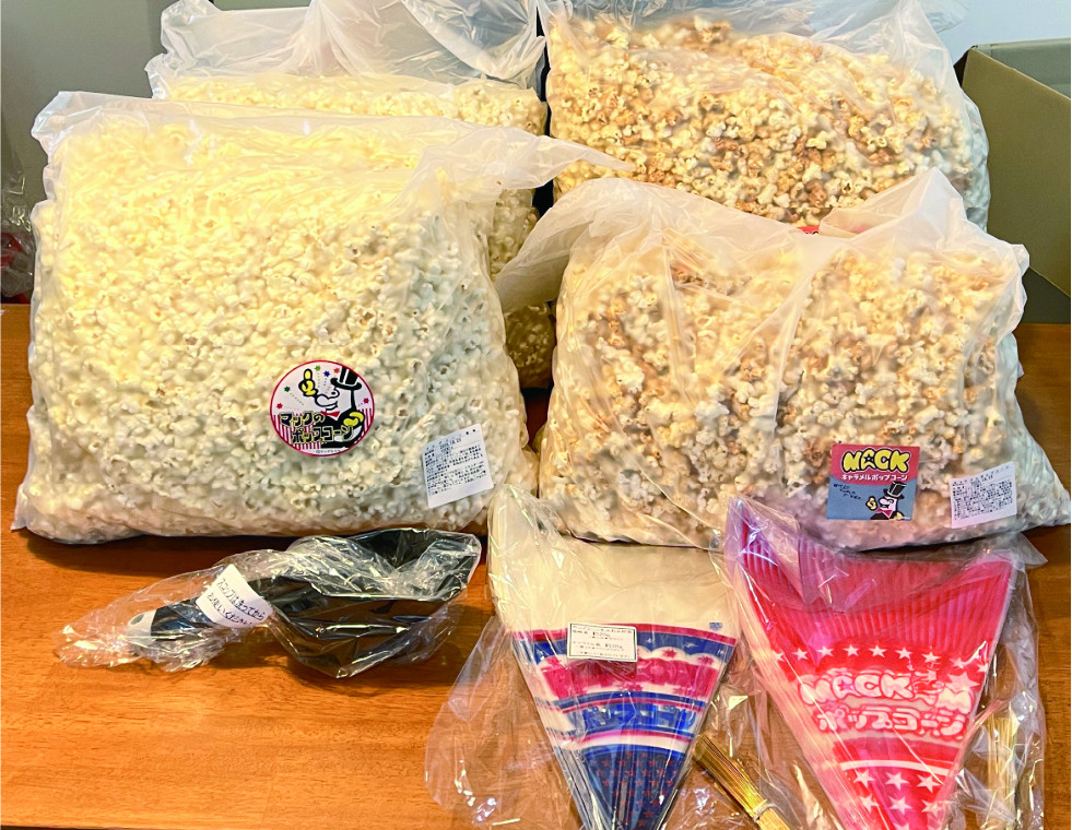 イベント用ポップコーン